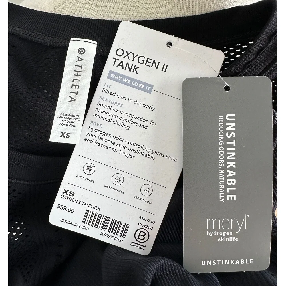 Athleta oxygen tank